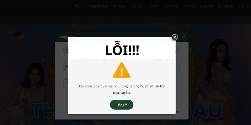 Khám phá một số lỗi người dùng hay gặp phải khi đăng nhập vào hệ thống
